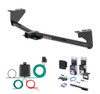 2022 - 2026 Kia Carnival, w/o LED Taillights Curt 2" Class 3 Trailer Tow Hitch + 5-Flat Wiring Kit Tow Boat/Utility Trailer with Surge Brakes 13478