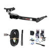 2001 - 2002 Toyota 4Runner Curt 2" Class 3 Trailer Tow Hitch + 5-Flat Wiring Kit Tow Boat/Utility Trailer with Surge Brakes 13157