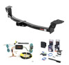 2010 - 2011 Toyota Camry Excluding SE Curt 1-1/4" Class 2 Trailer Tow Hitch + 5-Flat Wiring Kit Tow Boat/Utility Trailer with Surge Brakes 12343