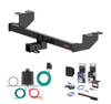 2026 Nissan Ariya Curt 2" Class 3 Trailer Tow Hitch + 5-Flat Wiring Kit Tow Boat/Utility Trailer with Surge Brakes 13588