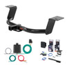 2013 - 2017 Honda Accord Sedan Curt 1-1/4" Class 1 Trailer Tow Hitch + 5-Flat Wiring Kit Tow Boat/Utility Trailer with Surge Brakes 11681