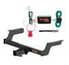2024 - 2026 Subaru Crosstrek Excluding Wilderness Curt 2", Class 3 Trailer Tow Hitch + 4-flat Wiring Kit 13633