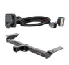 2017 - 2026 Cadillac XT5 Excluding Platinum Curt 2", Class 3 Trailer Tow Hitch + 7-way Wiring Kit 13285