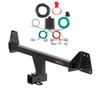 2022 - 2026 Toyota Corolla Cross, w/o LED Taillights Curt 2", Class 3 Trailer Tow Hitch + 4-flat Wiring Kit 11637