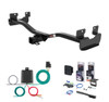 2006 - 2010 Hummer H3 Curt 2" Class 3 Trailer Tow Hitch + 5-Flat Wiring Kit Tow Boat/Utility Trailer with Surge Brakes 13270