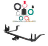 2021 - 2026 Hyundai Elantra Sedan, Hybrid Curt 1-1/4", Class 1 Trailer Tow Hitch + 4-flat Wiring Kit 11687