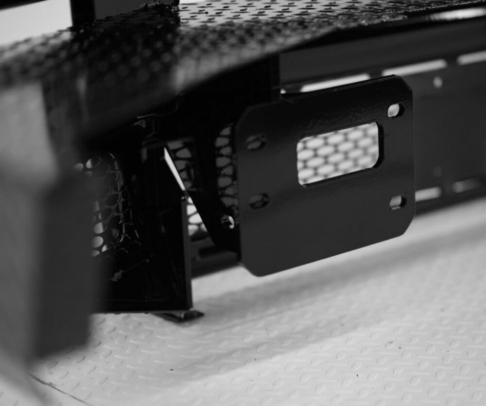 Ranch Hand FBF081BLR Legend Front Bumper with Grille Guard