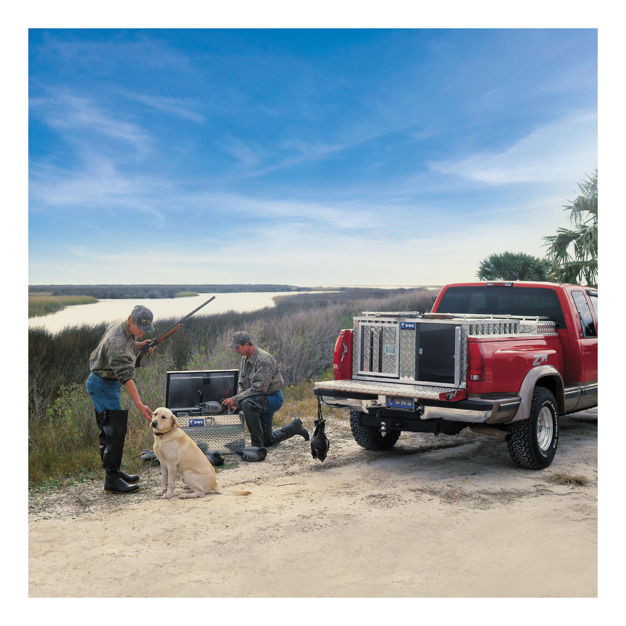 Hunting Dog Trailer Towbar Mounted Dog Box For Sale UWS Bright