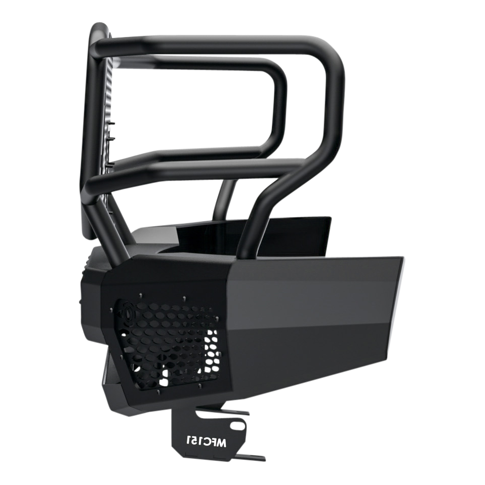 Ranch Hand MFC151BM1 Midnight Front Bumper with Grille Guard