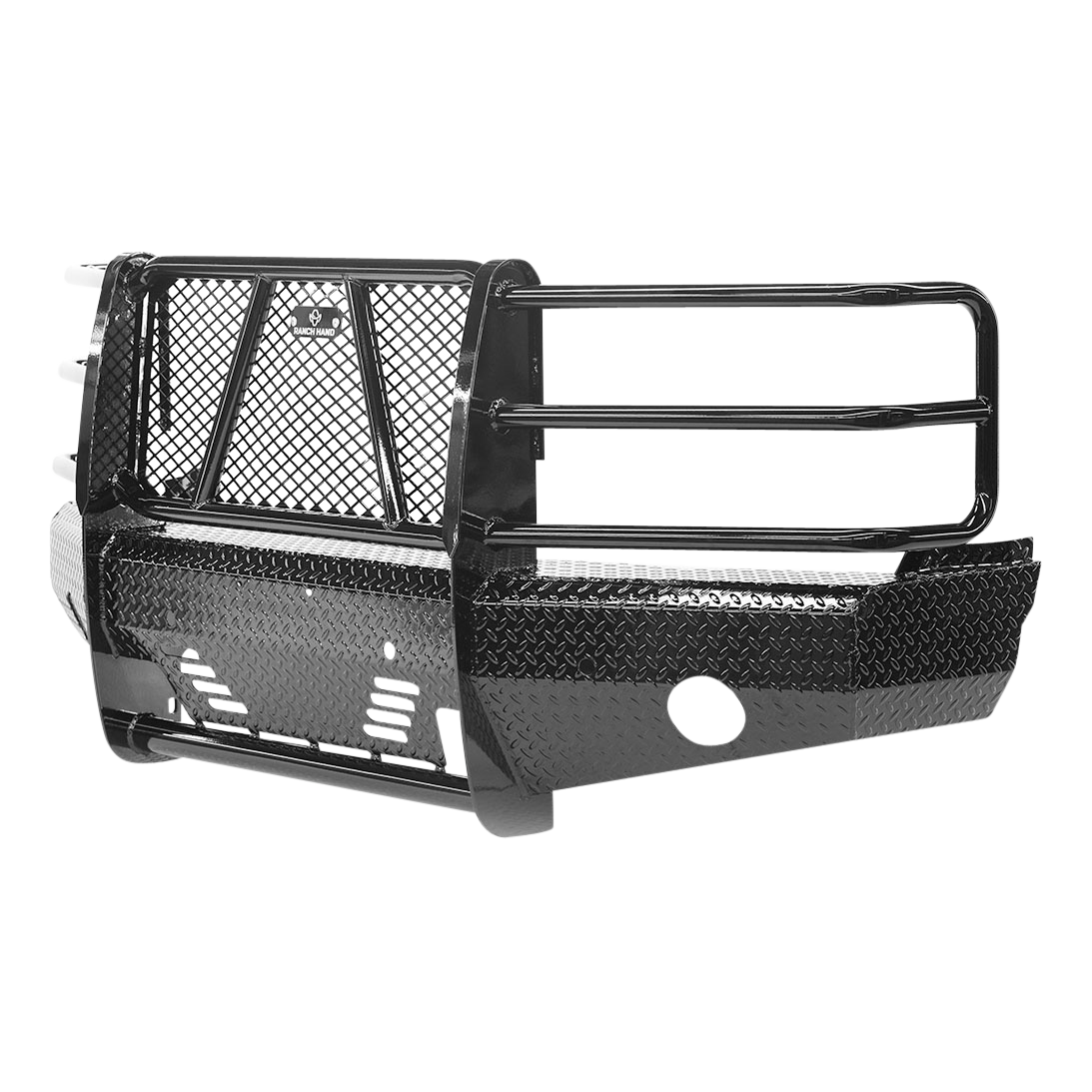 Ranch Hand FSC151BL1 Summit Front Bumper with Grille Guard