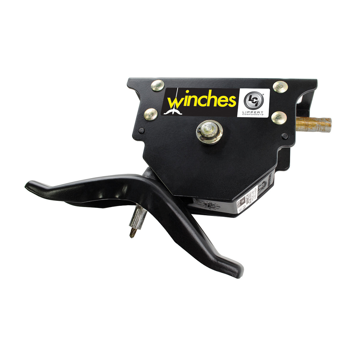 lical 「träumeline」 Lippert Replacement Spare Tire Winch with Offset Cable #159056