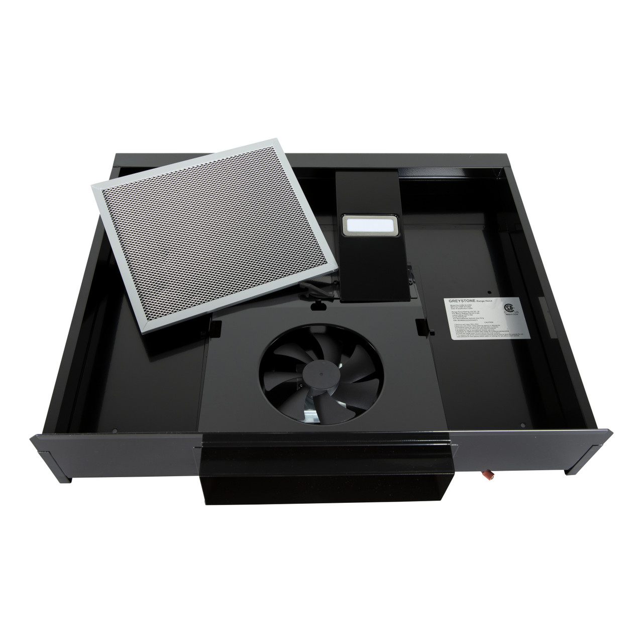 Greystone 22 Inch 12 Volt Black with Stainless Steel Front Range