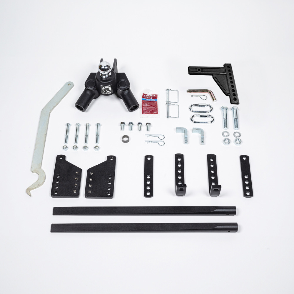 BlueOx 13k, 1k lb TW, TrackPro Weight Distribution Hitch, 2" Recievers 9-hole shank BXW1051