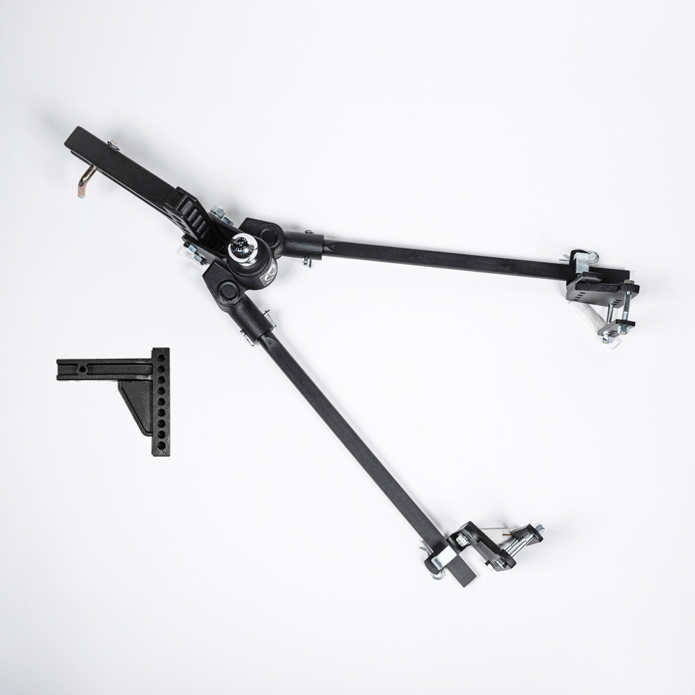 BlueOx 13k, 1.3k lb TW, TrackPro Weight Distribution Hitch, 2" Recievers 9-hole shank BXW1351