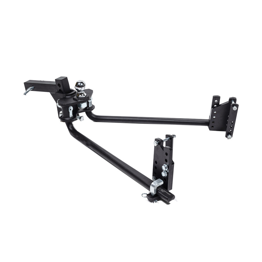 BlueOx 12k, 600 lb TW, 2-Point Weight Distribution Hitch, 2" Recievers 6-hole shank BXW0875