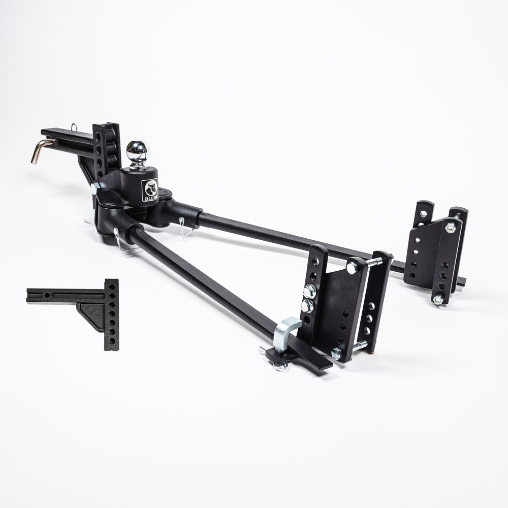 BlueOx 13k, 800 lb TW, TrackPro Weight Distribution Hitch, 2" Recievers 7 Hole Shank BXW0850