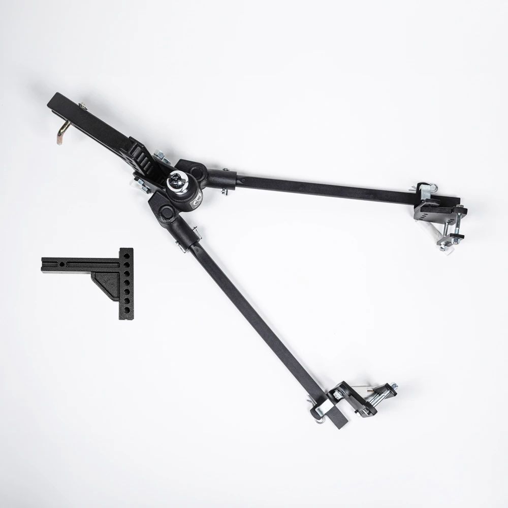 BlueOx 13k, 600 lb TW, TrackPro Weight Distributing Hitch, 2" Recievers 7 Hole Shank BXW0650