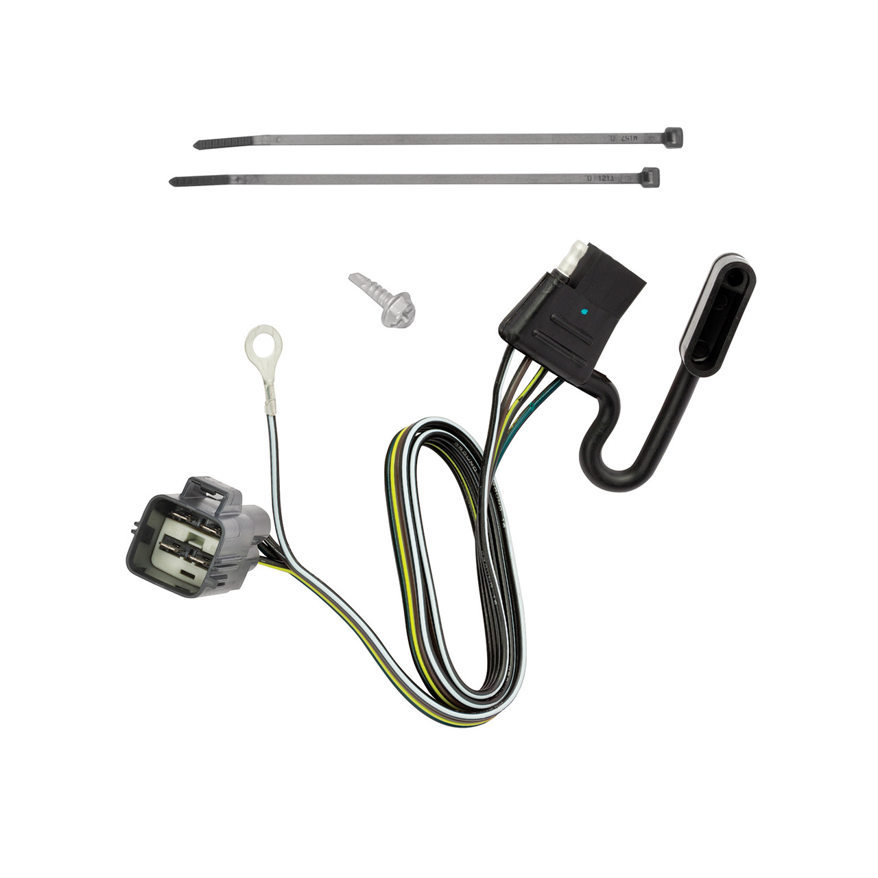 2017-2019 Cadillac XT5 Except Platinum Draw-tite Class 3 Trailer Hitch, 2 Inch Square Receiver Bundle w/ Plug-n-Play T-One Wiring Harness