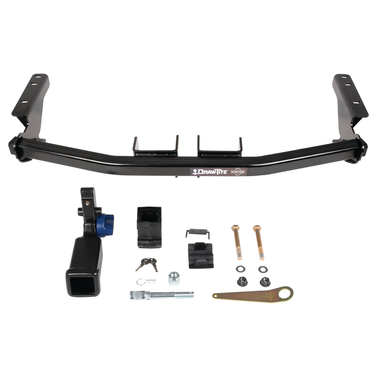 2014-2020 Infiniti QX60 Draw-tite Hidden Hitch Completely Hidden Trailer Hitch 2 Inch Removable Receiver Bundle w/ Plug-n-Play T-One Wiring Harness