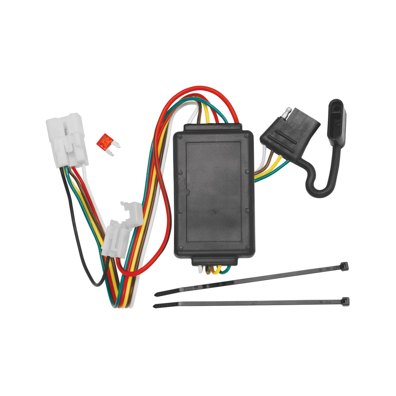 2010-2019 Subaru Outback Wagon, Except Sport Draw-tite Class 3 Trailer Hitch, 2 Inch Square Receiver Bundle w/ Plug-n-Play T-One Wiring Harness 76227