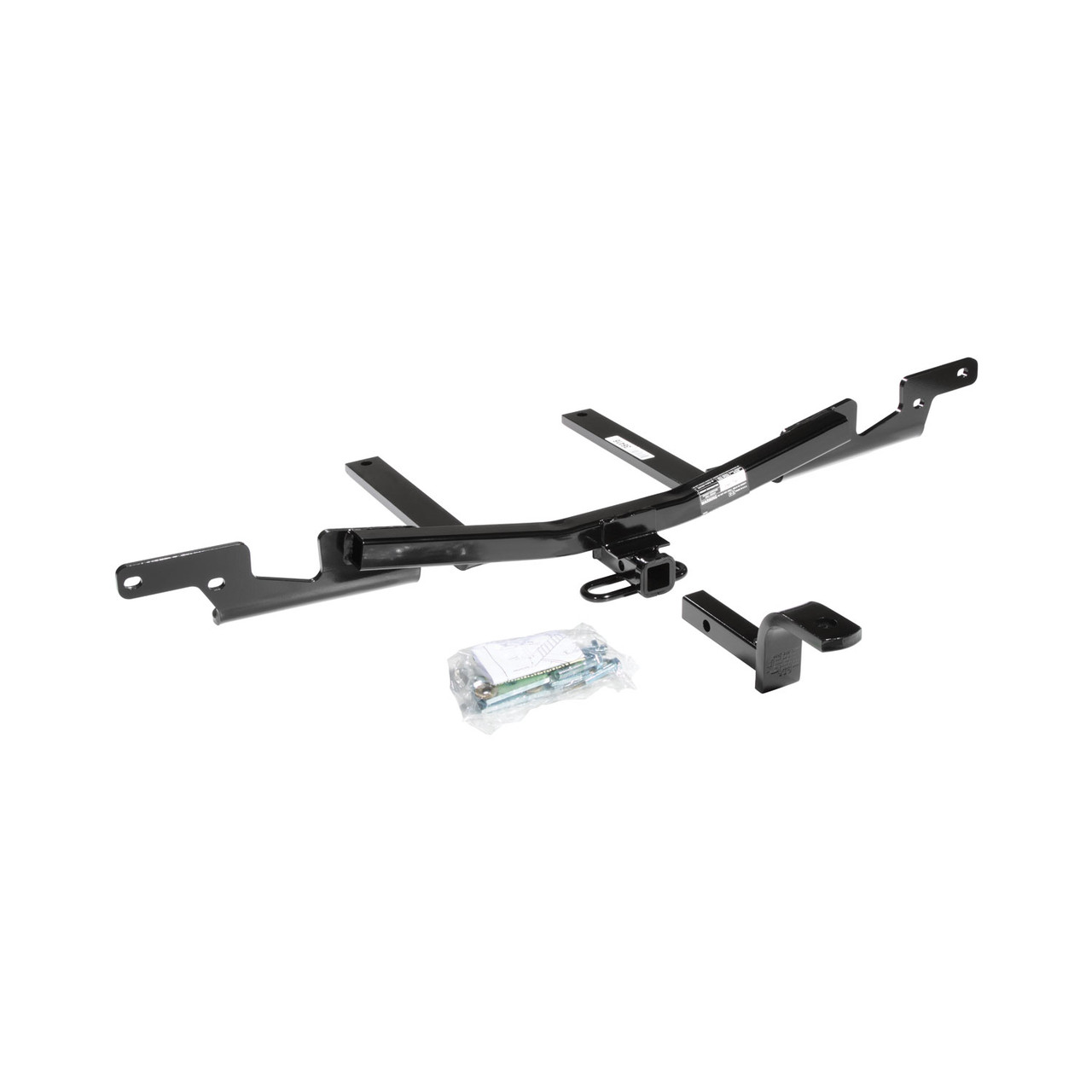 2007-2009 Toyota Camry Sedan, Except Hybrid Draw-tite Class 2 Trailer Hitch, 1-1/4 Inch Square Receiver Bundle w/ Plug-n-Play T-One Wiring Harness