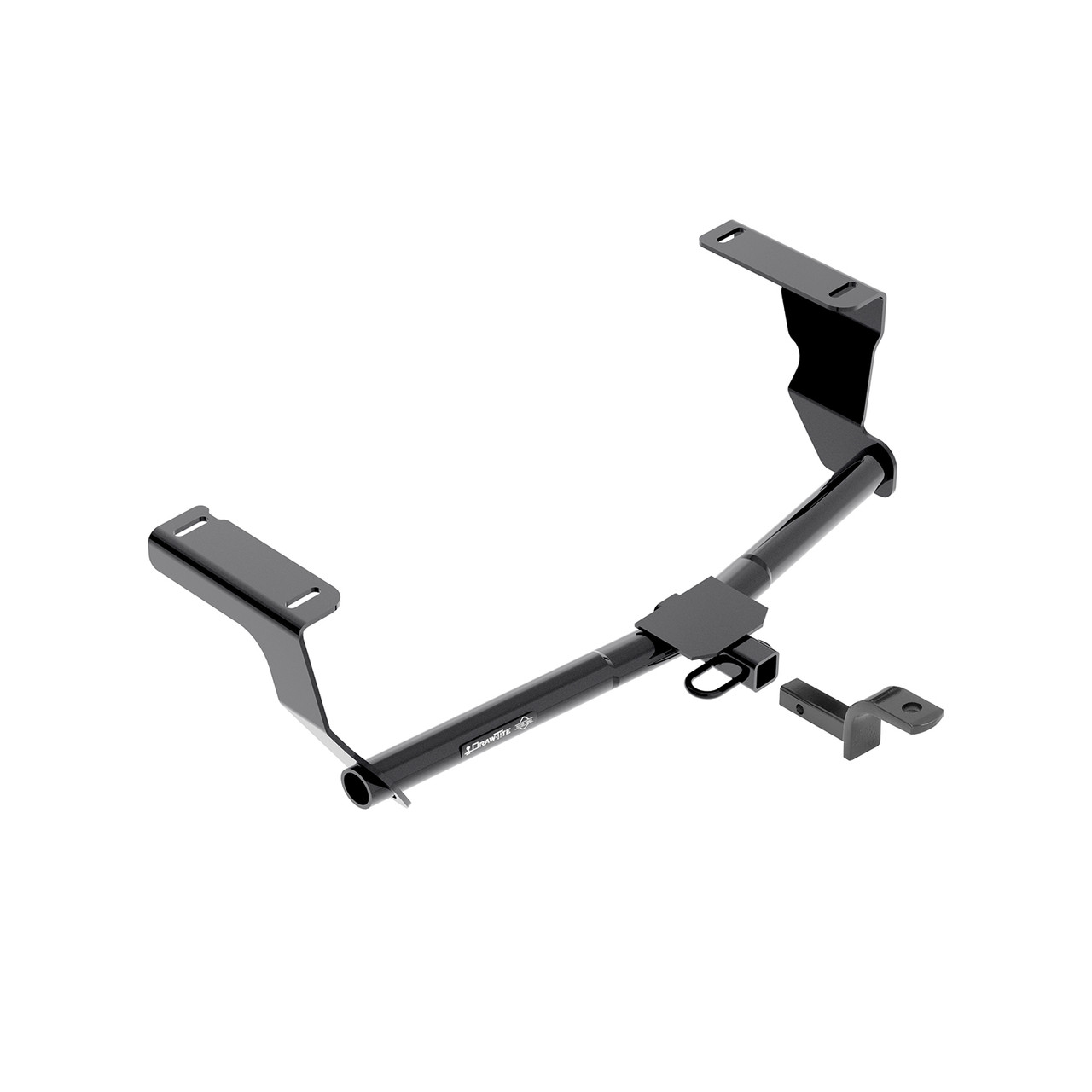 2017-2024 Subaru Impreza Wagon, Except WRX STi & w/Quad Exhaust OutletsDraw-Tite Class 1 Trailer Hitch, 1-1/4 Inch Square Receiver Bundle w/ Plug-n-Play T-One Wiring Harness