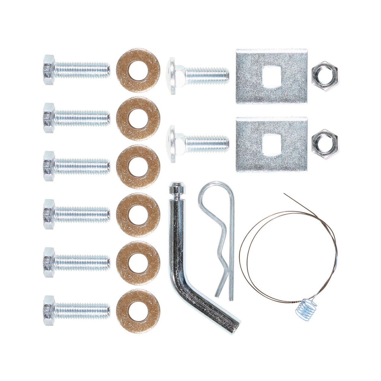 2005-2006 Chevrolet Equinox Draw-tite Class 2 Trailer Hitch, 1-1/4 Inch Square Receiver Bundle w/ Plug-n-Play T-One Wiring Harness