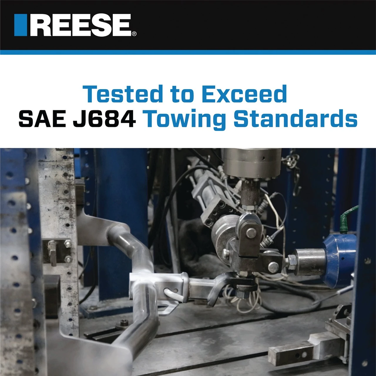 Reese Tri-Ball Trailer Hitch Ball Mount, (1-7/8 Inch, 2 Inch, 2-5/16 Inch Trailer Hitch Balls), Fits 2 Inch Square Receiver, 16,000 lbss. Capacity, Premium Black 7096400