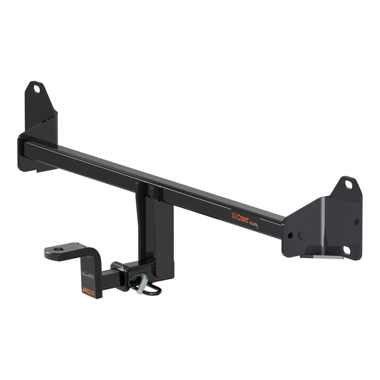 CURT 115243 Class 1 Trailer Hitch with Ball Mount, 1-1/4-In Receiver, Fits Select Mini Cooper Clubman