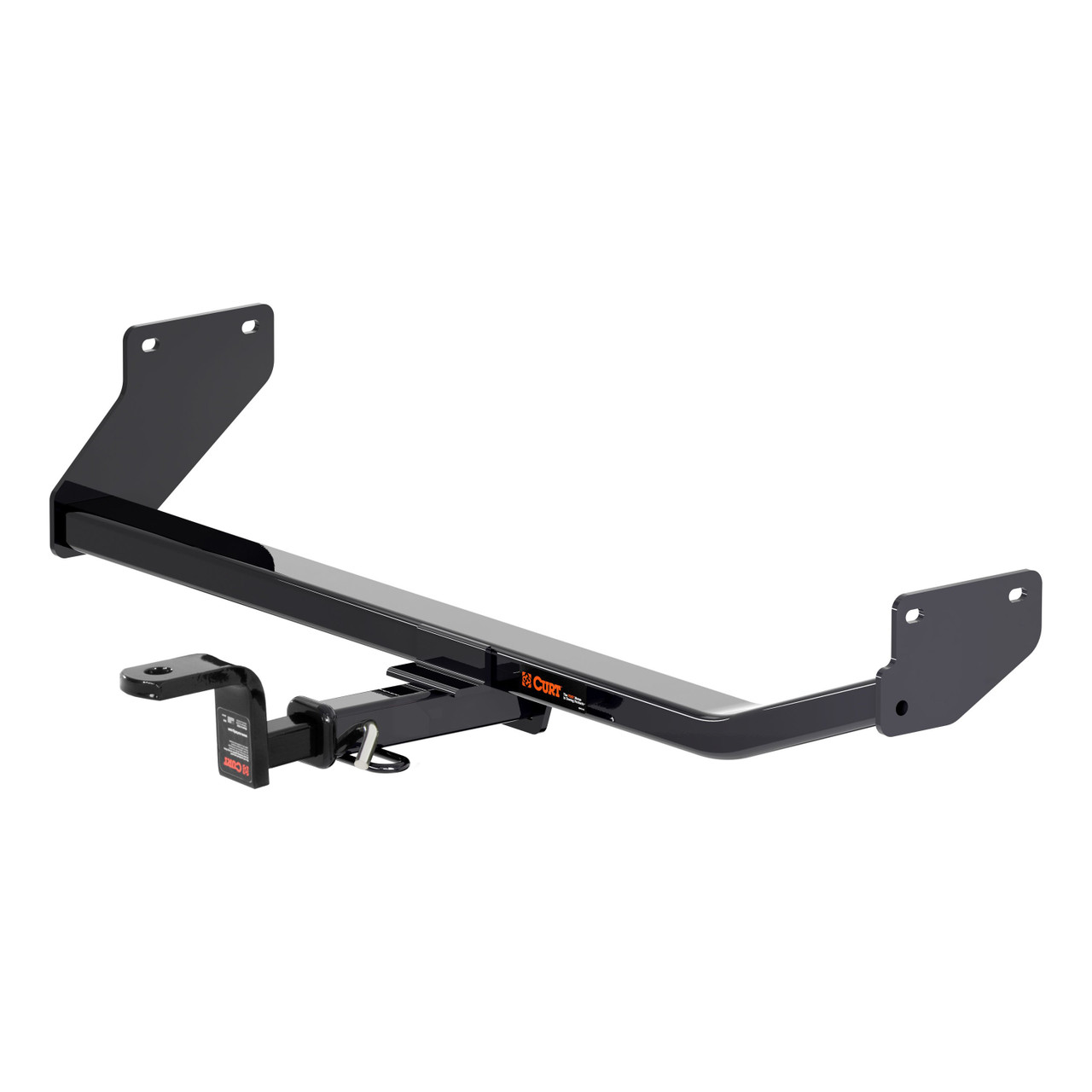 CURT 114863 Class 1 Trailer Hitch with Ball Mount, 1-1/4-In Receiver, Fits Select Hyundai Ioniq
