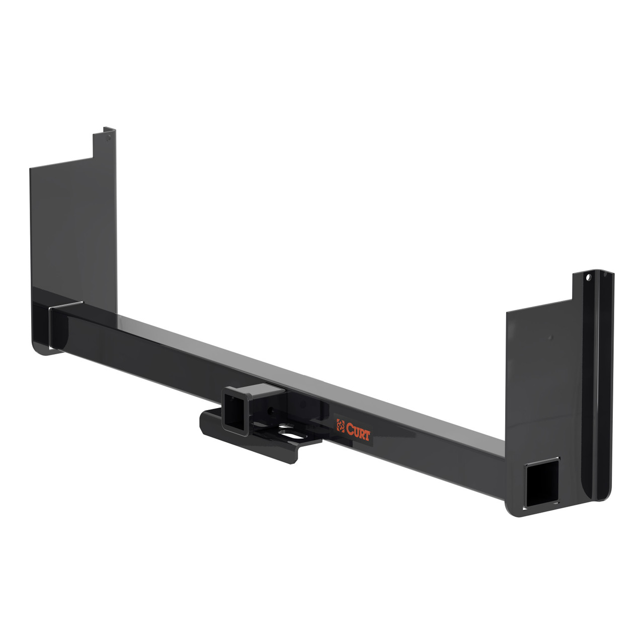 CURT 15926 Class 5 Weld-On Hitch, 2-1/2-Inch Receiver, 62-In Frames, 18" Drop