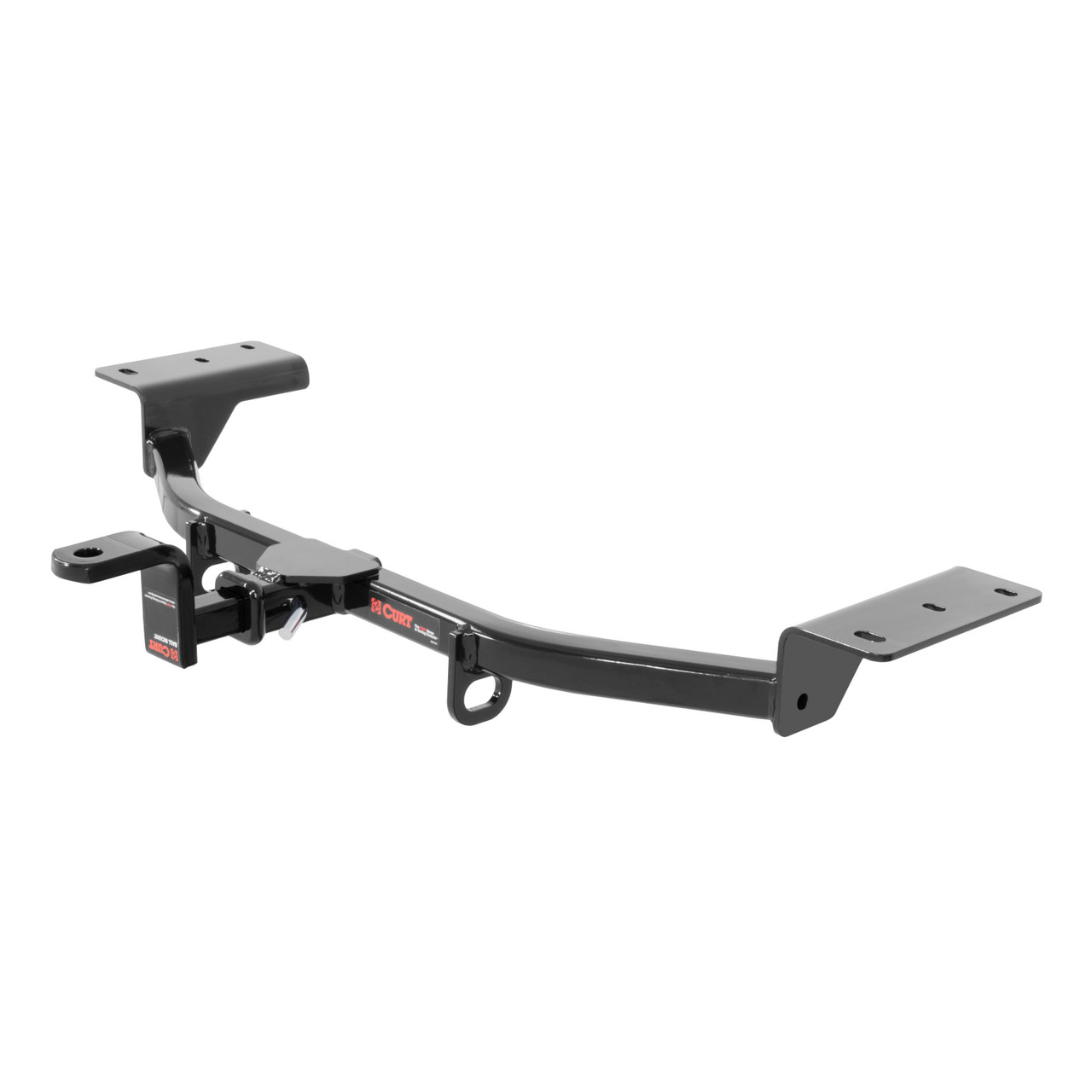 CURT 114313 Class 1 Trailer Hitch with Ball Mount, 1-1/4-In Receiver, Fits Select Ford Focus