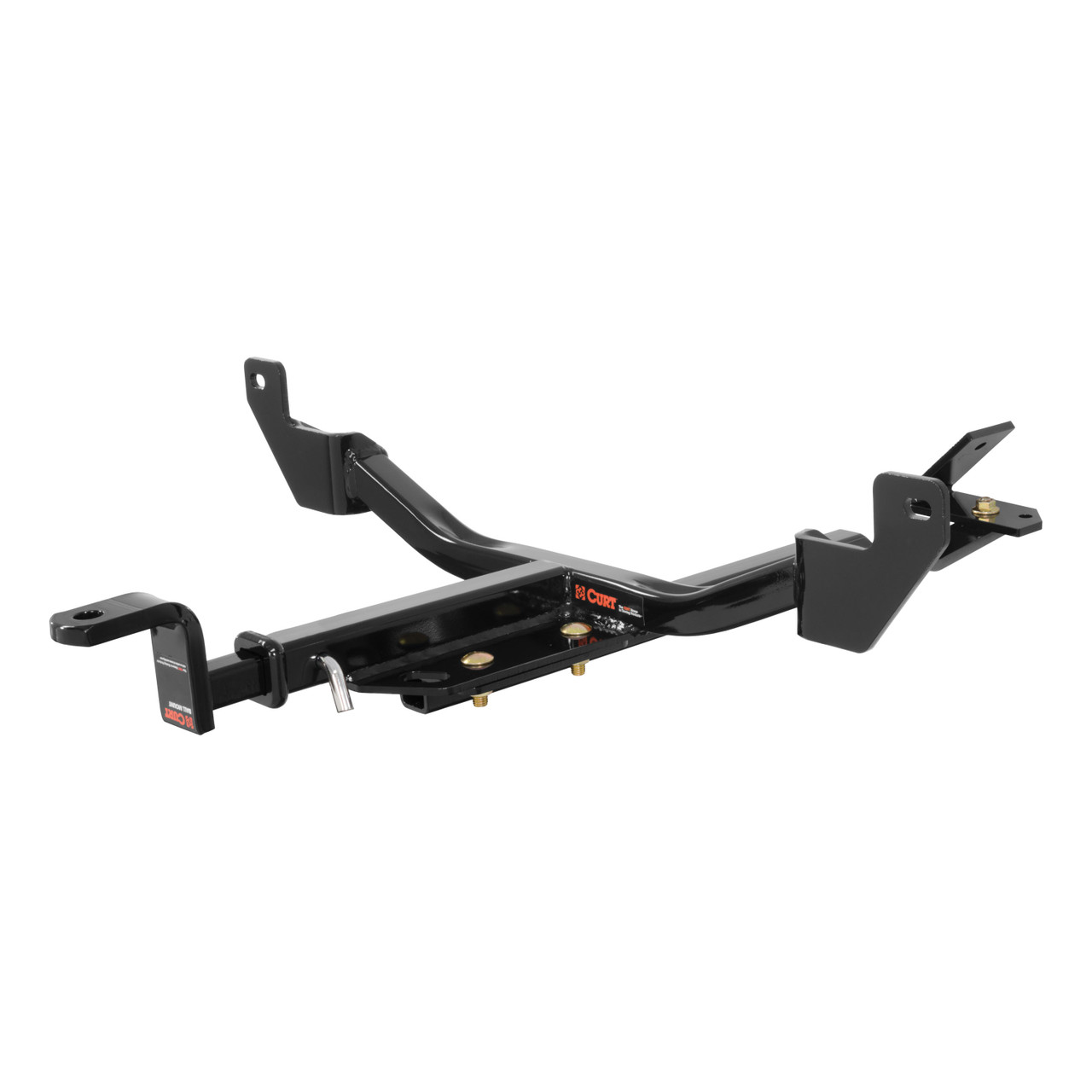 CURT 121153 Class 2 Trailer Hitch with Ball Mount, 1-1/4-In Receiver, Fits Select Buick LaCrosse, Regal, Cadillac XTS, Chevy Impala, Malibu