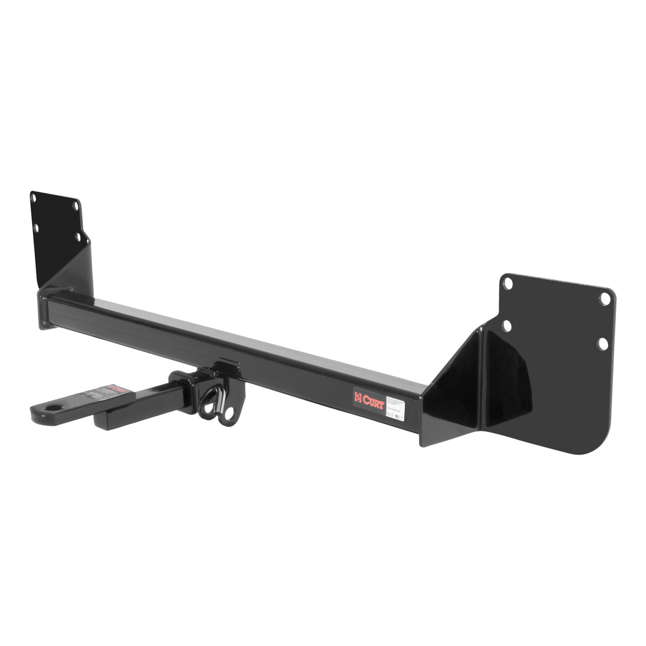 CURT 111603 Class 1 Trailer Hitch with Ball Mount, 1-1/4-In Receiver, Fits Select Mini Cooper