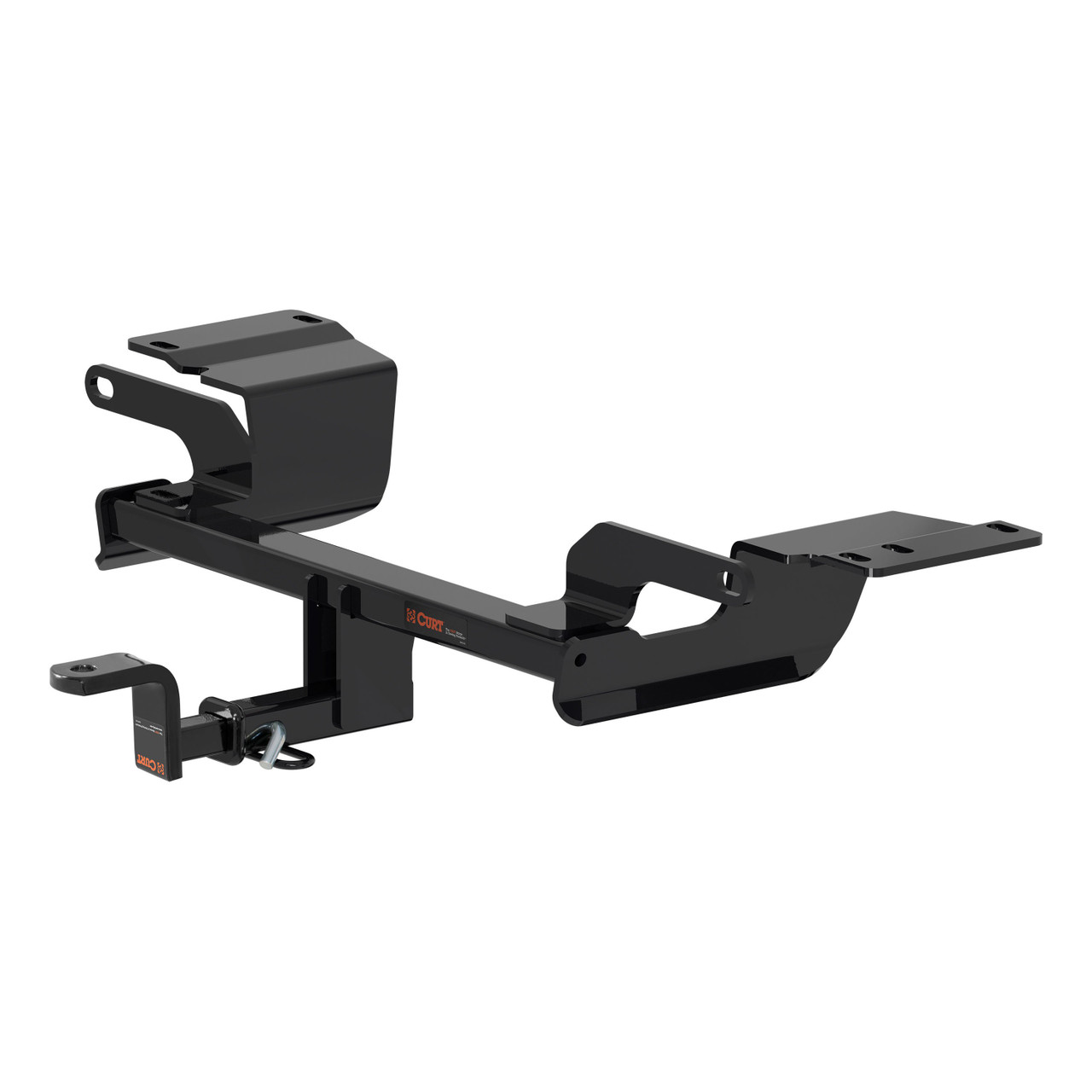 CURT 121733 Class 2 Trailer Hitch with Ball Mount, 1-1/4-In Receiver, Fits Select Buick Regal TourX