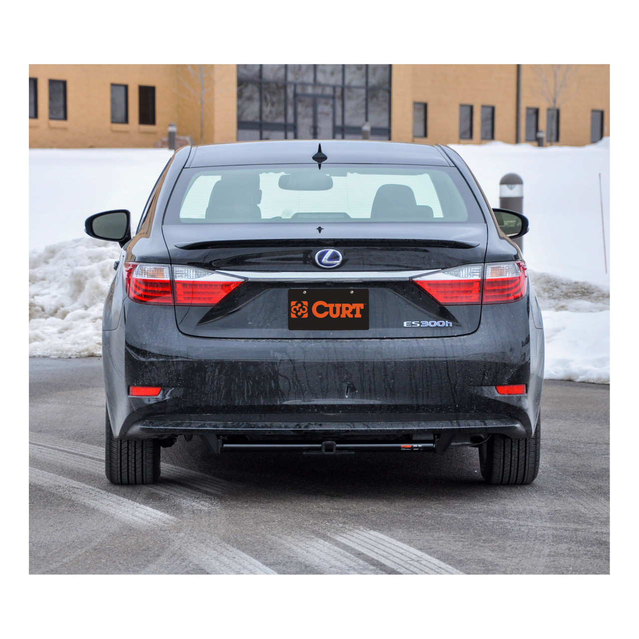 CURT 113623 Class 1 Trailer Hitch with Ball Mount, 1-1/4-In Receiver, Fits Select Lexus ES300h, ES350