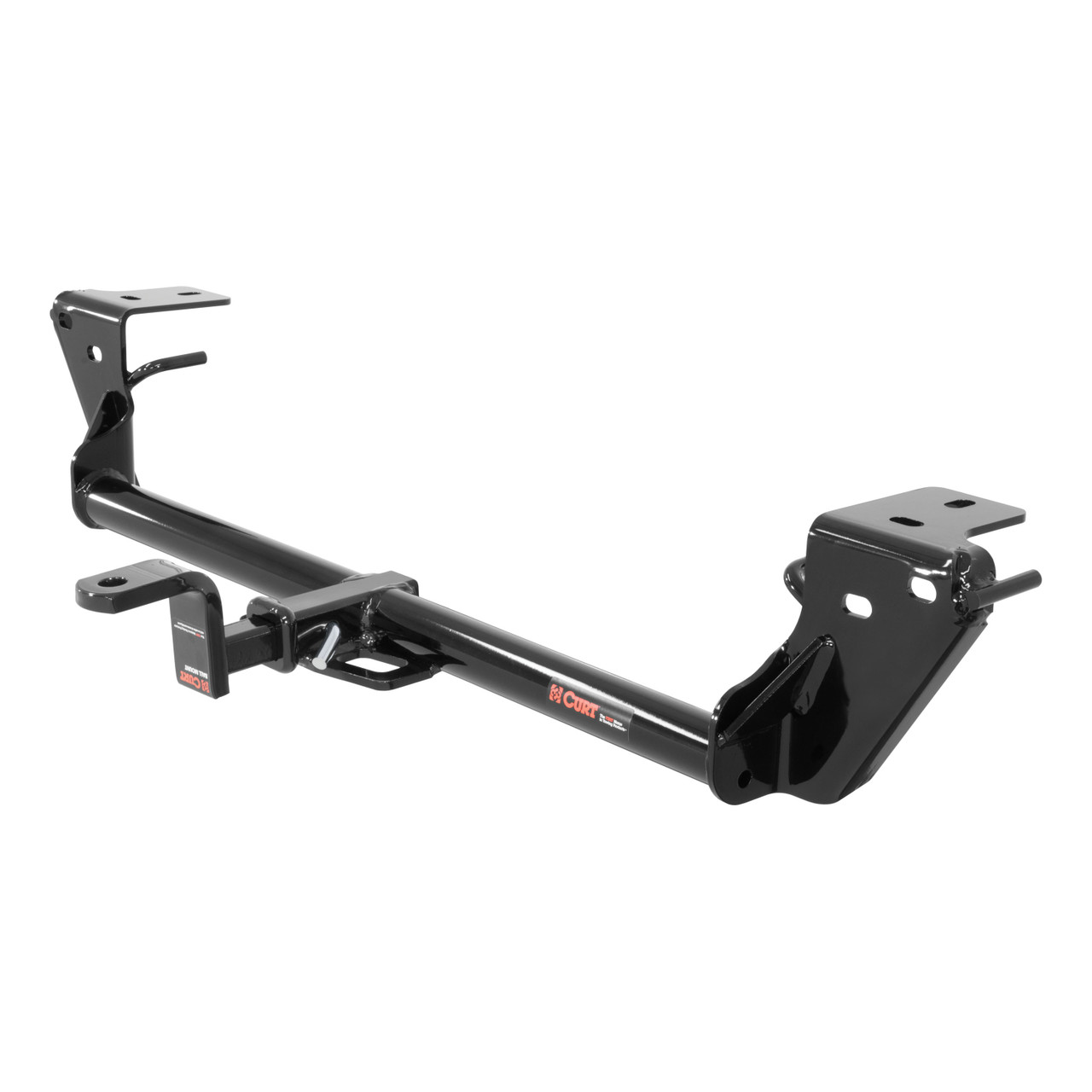 CURT 113623 Class 1 Trailer Hitch with Ball Mount, 1-1/4-In Receiver, Fits Select Lexus ES300h, ES350