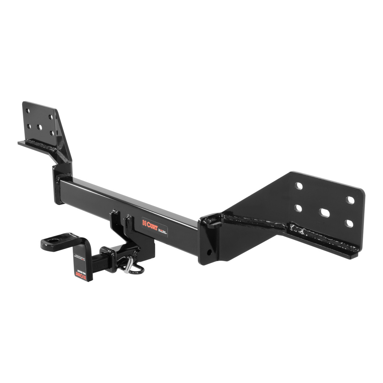CURT 113663 Class 1 Trailer Hitch with Ball Mount, 1-1/4-In Receiver, Fits Select Lexus GS300, GS350