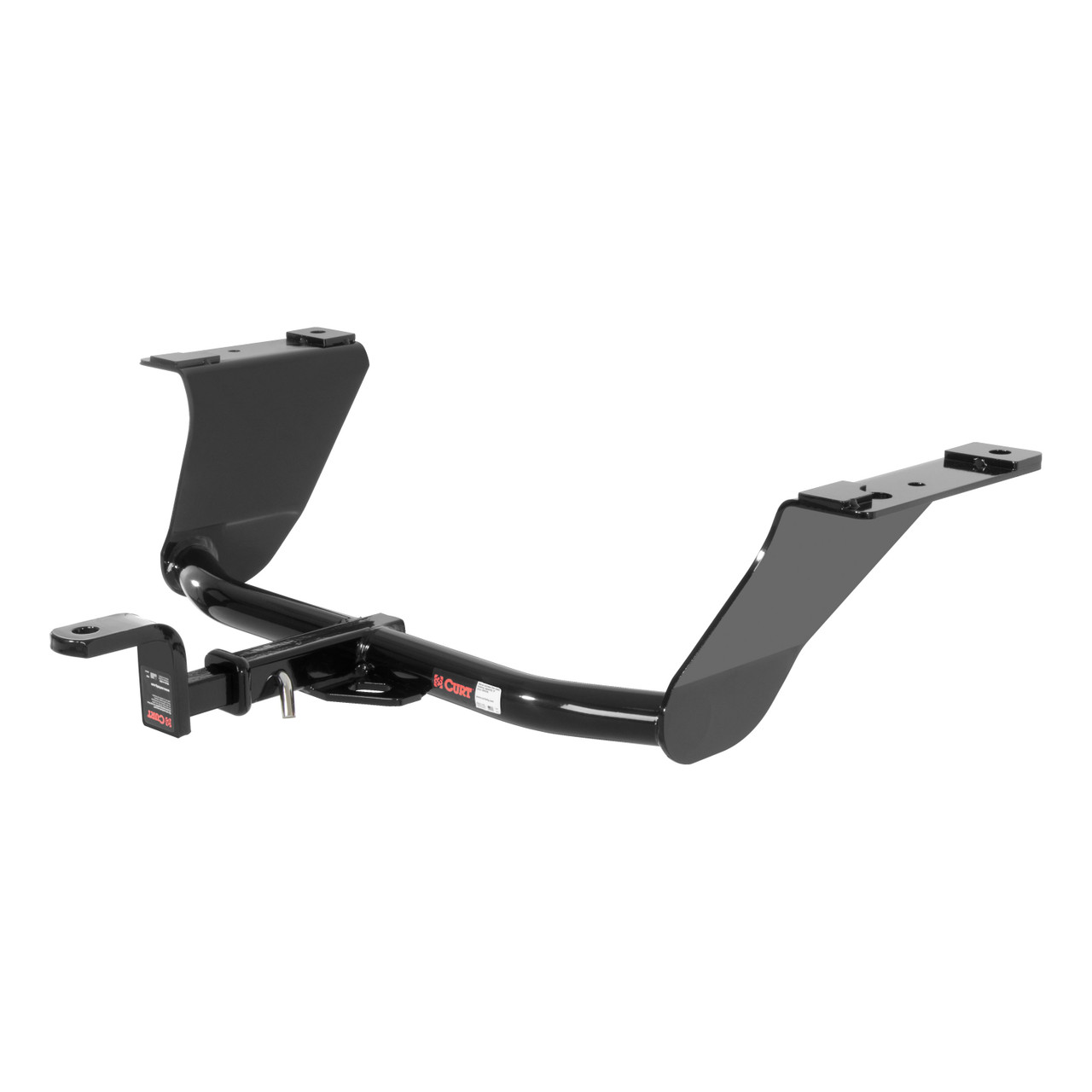 CURT 111953 Class 1 Trailer Hitch with Ball Mount, 1-1/4-In Receiver, Fits Select Audi A4 Quattro, Allroad