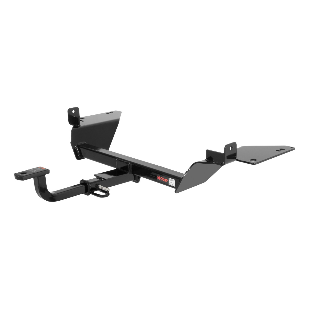 CURT 122393 Class 2 Trailer Hitch with Ball Mount, 1-1/4-In Receiver, Fits Select Buick Allure, Century, LaCrosse, Oldsmobile Intrigue