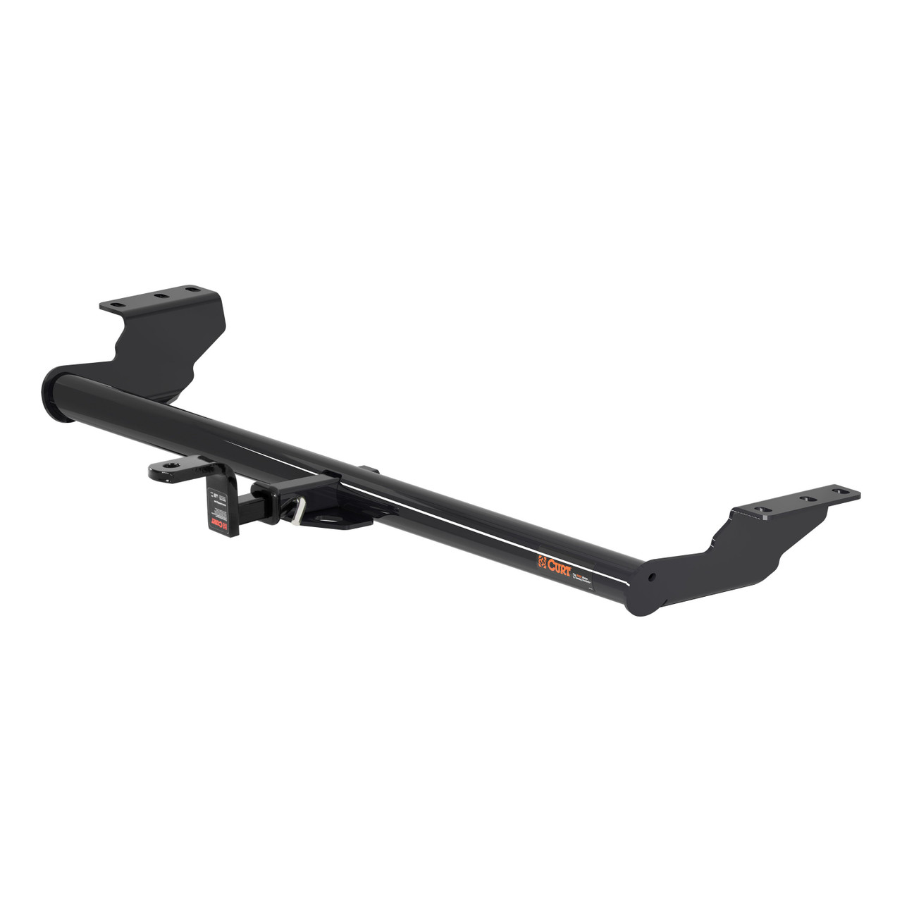 CURT 121753 Class 2 Trailer Hitch with Ball Mount, 1-1/4-In Receiver, Fits Select Honda Odyssey