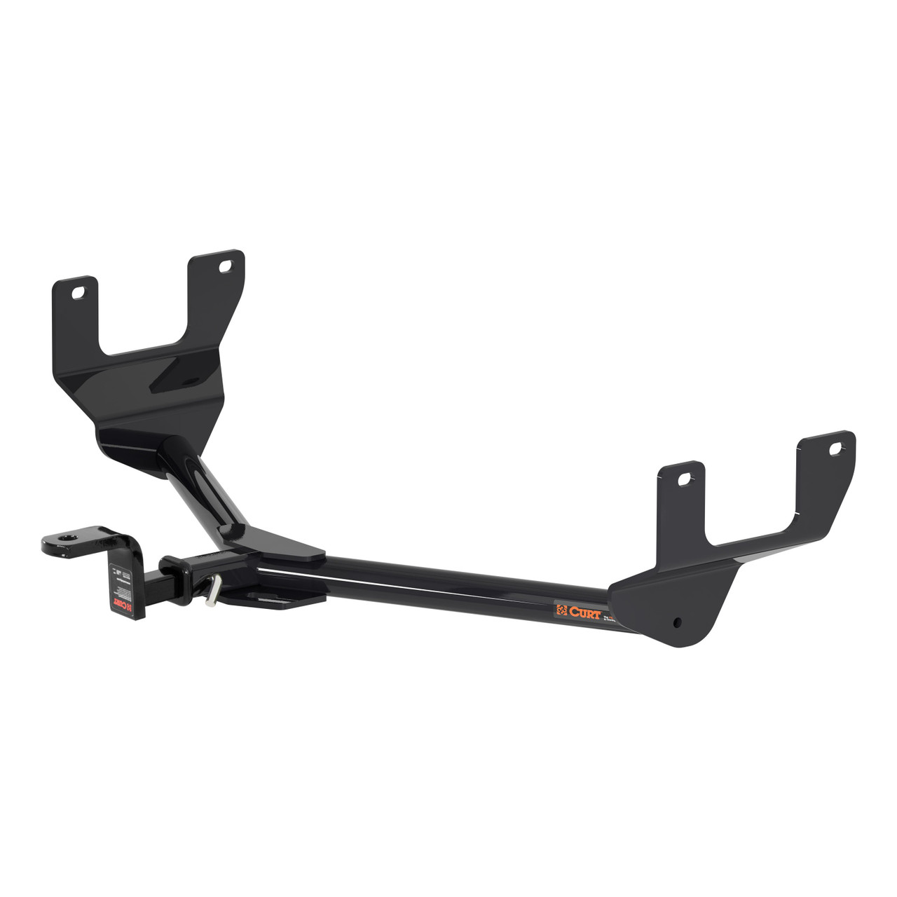 CURT 121723 Class 2 Trailer Hitch with Ball Mount, 1-1/4-In Receiver, Fits Select Lexus NX200t, NX300, NX300h