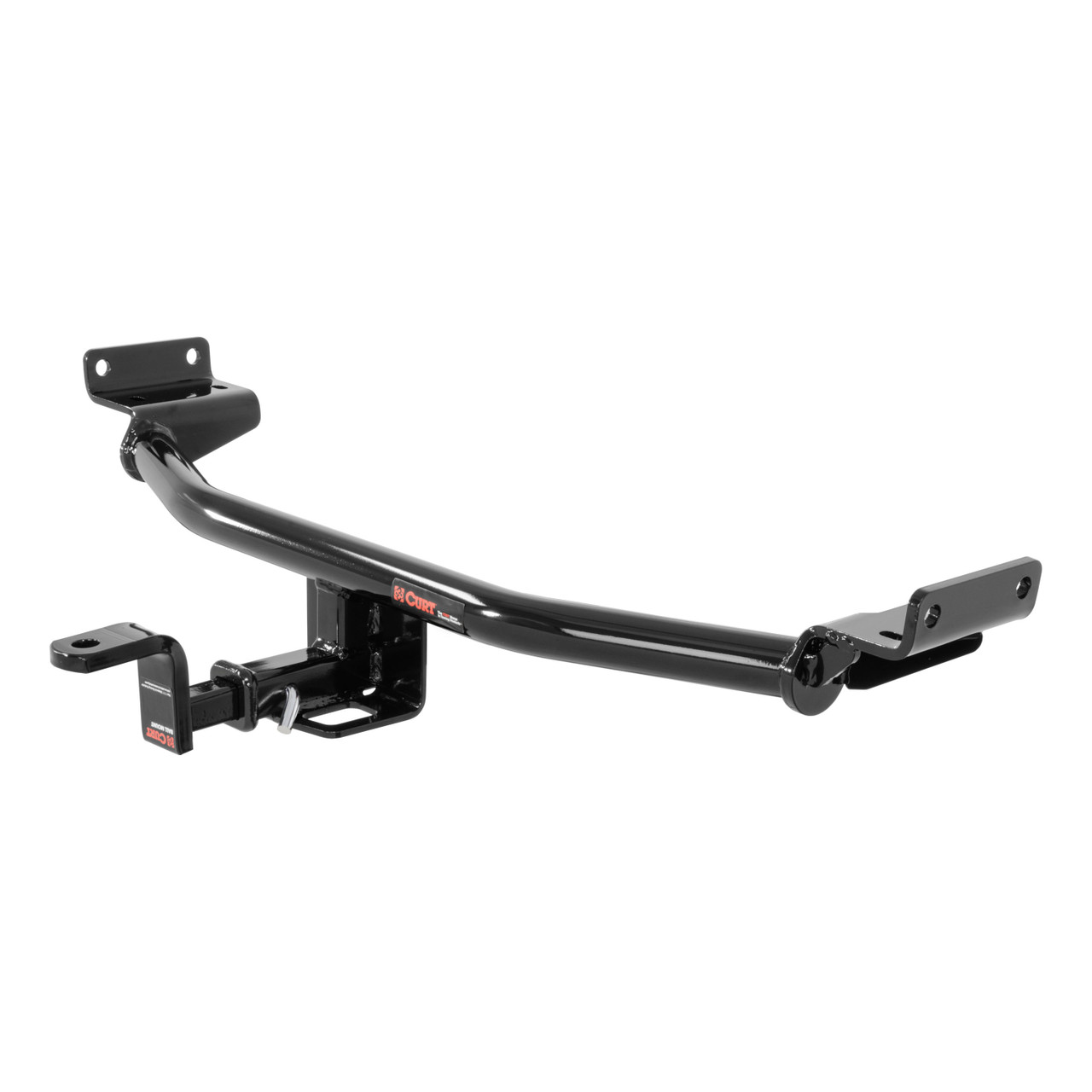 CURT 122413 Class 2 Trailer Hitch with Ball Mount, 1-1/4-In Receiver, Fits Select Hyundai Tucson
