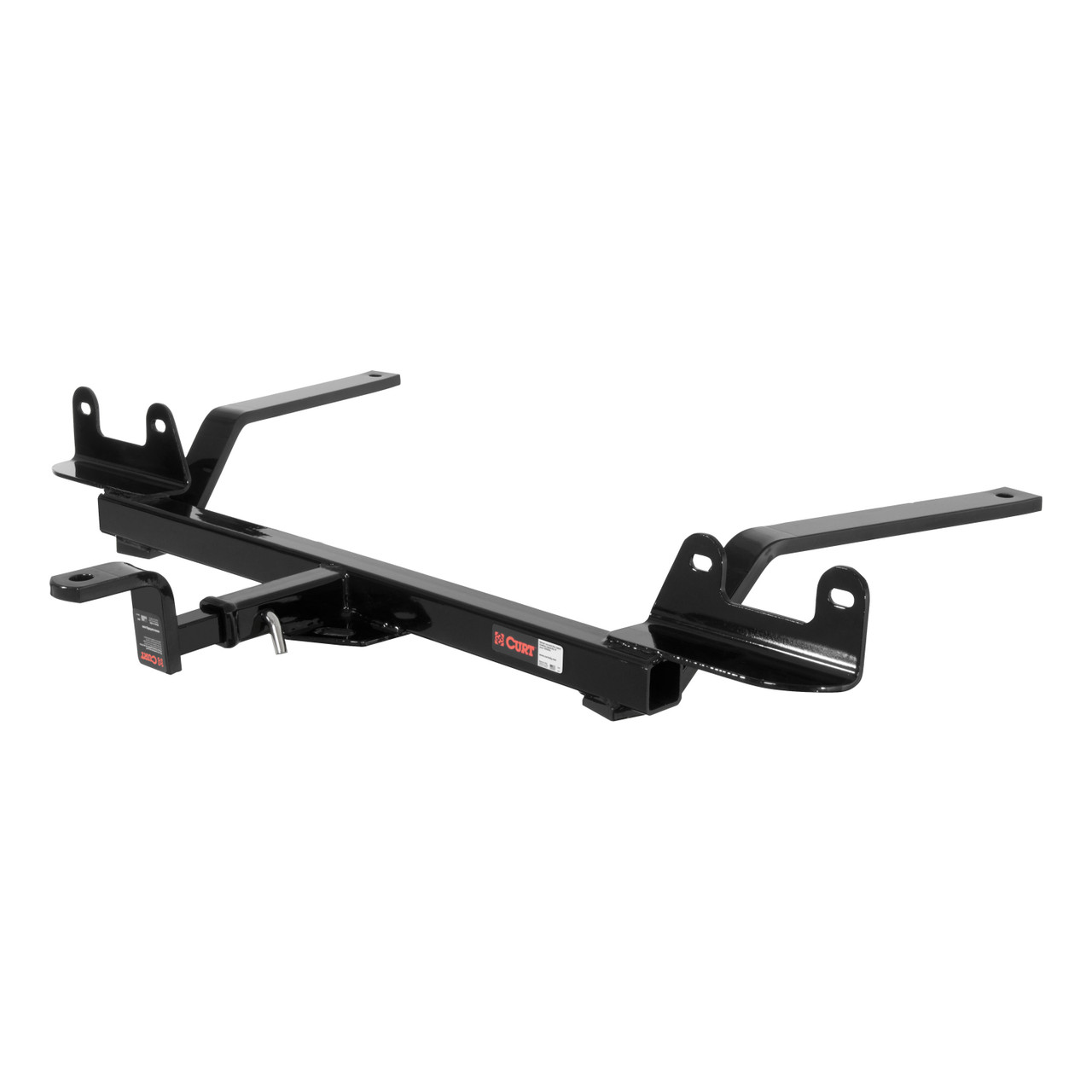 CURT 122723 Class 2 Trailer Hitch with Ball Mount, 1-1/4-In Receiver, Fits Select Chevrolet Malibu