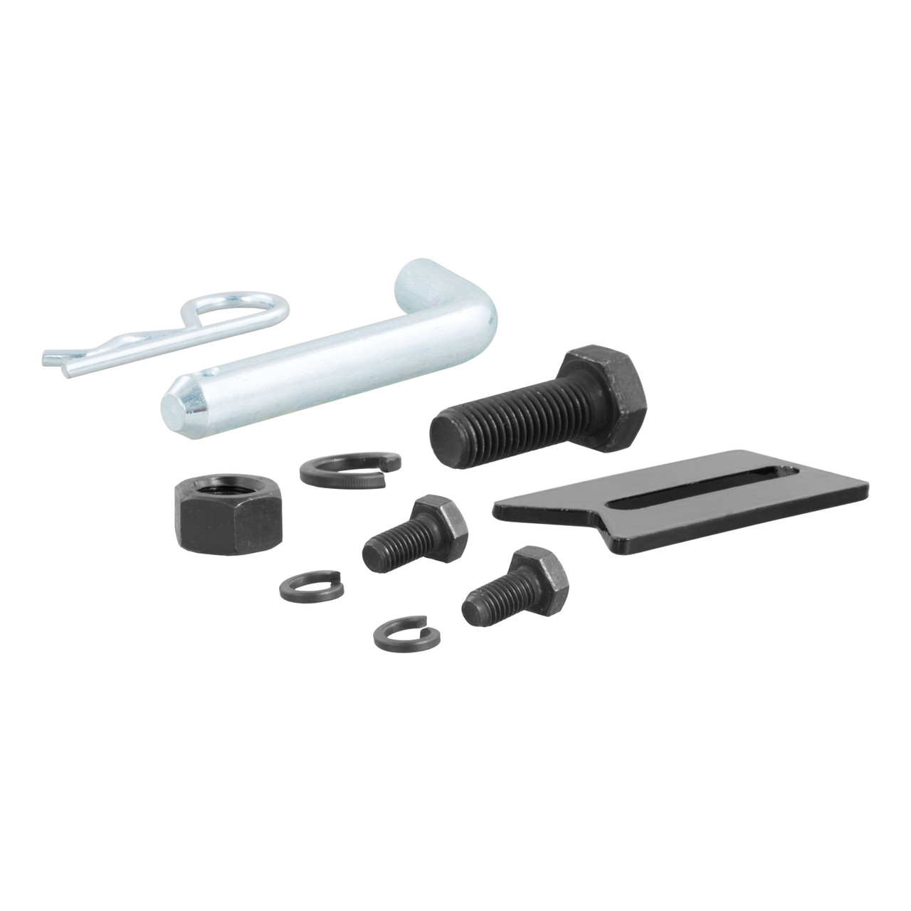 CURT 45038 3-in-1 UTV, ATV Trailer Hitch Mount with 2-Inch Receiver Adapter, 2-Inch Ball, Clevis Pin, 5/8-Inch Hole