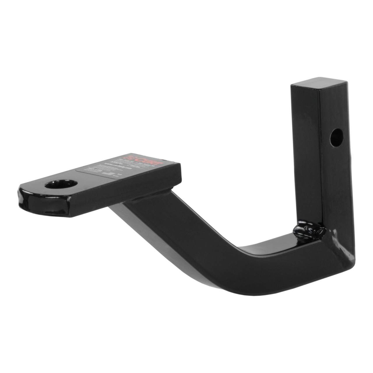 CURT 45507 Vertical Trailer Hitch Ball Mount, Fits 1-1/4-Inch Receiver, 3,500 lbss, 3/4-Inch Hole, 2-1/4-Inch Drop