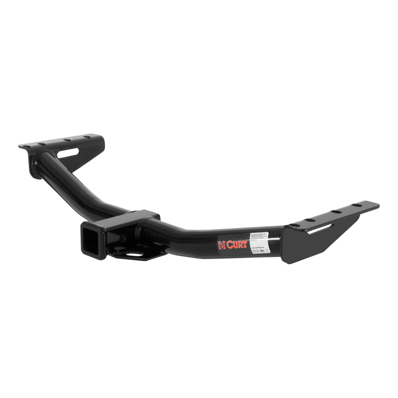 84 - 01 JEEP Cherokee 2in. CURT Trailer Hitch + Ball Mount + Cover + Lock Kit HWA1535