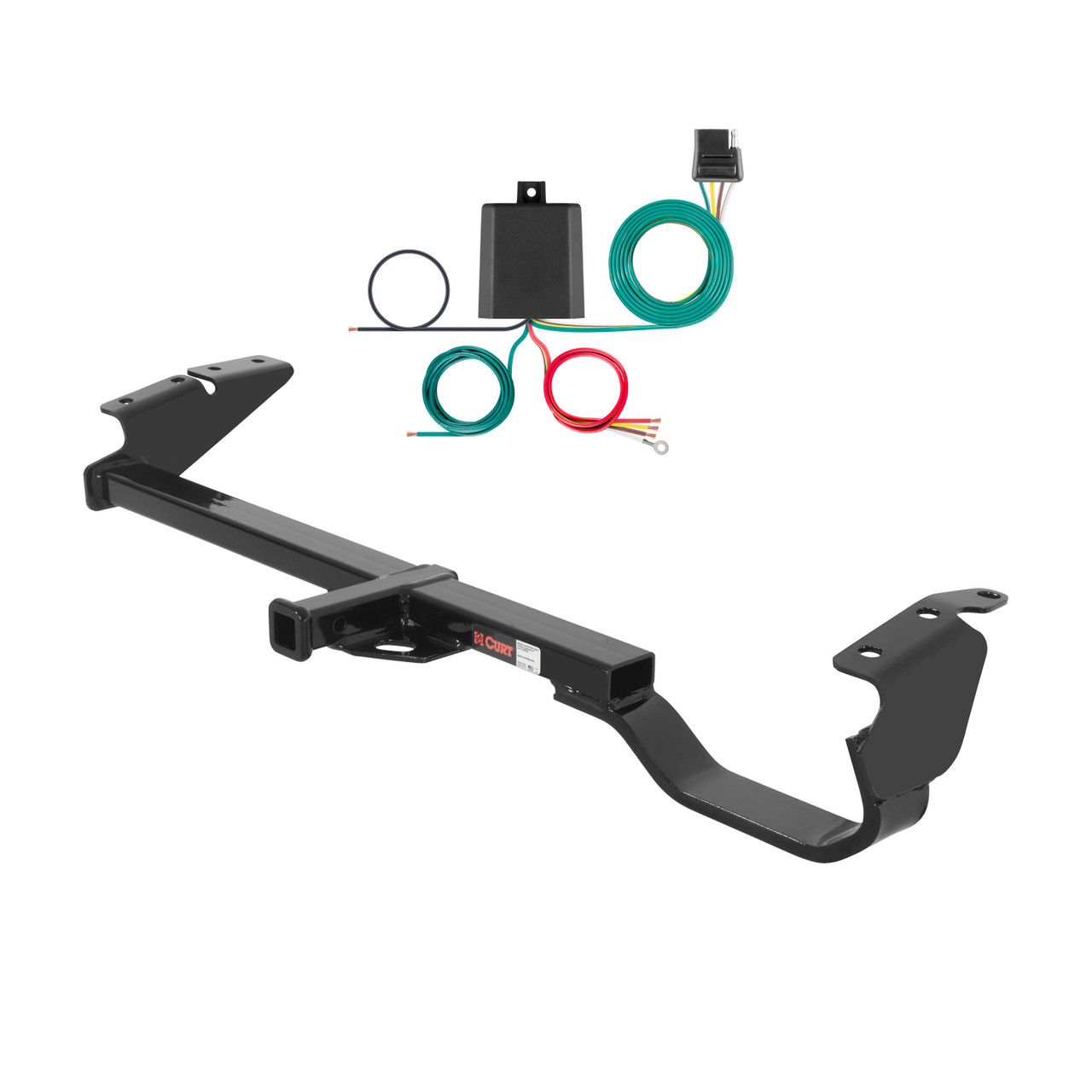 02 - 06 Lexus ES330 CURT Class 2 1.25" Trailer Hitch w/ 4-flat Wiring Kit 12339