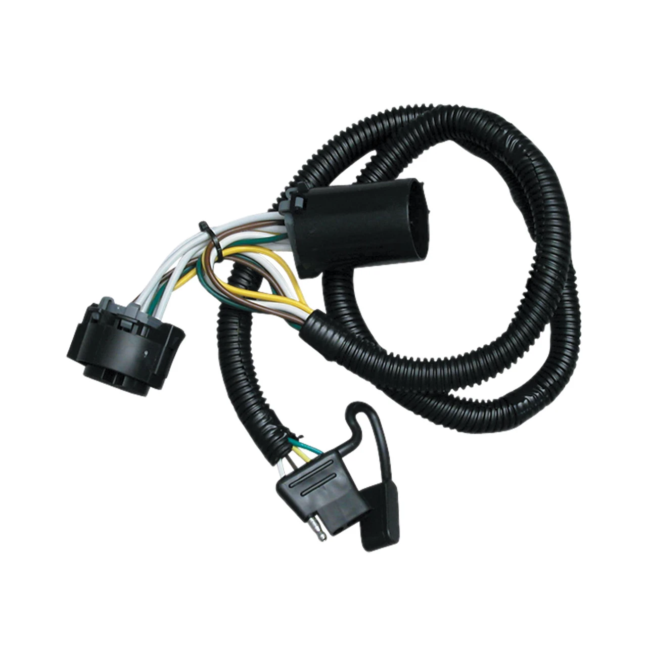 2007-2013 Chevrolet Silverado 1500 Draw-tite Class 4 Trailer Hitch, 2 Inch Square Receiver Bundle w/ Plug-n-Play T-One Wiring Harness 75362