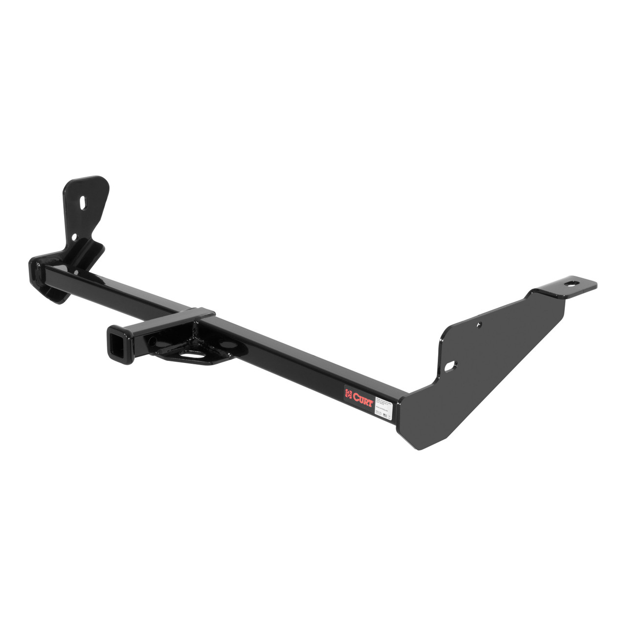 2000 - 2007 Ford Focus Hatchback, excluding SVT and SAP Curt 1-1/4", Class 1 Trailer Tow Hitch + 4-flat Wiring Kit 11294
